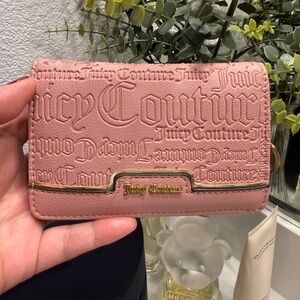 Juicy Couture Blush Embossed Wallet